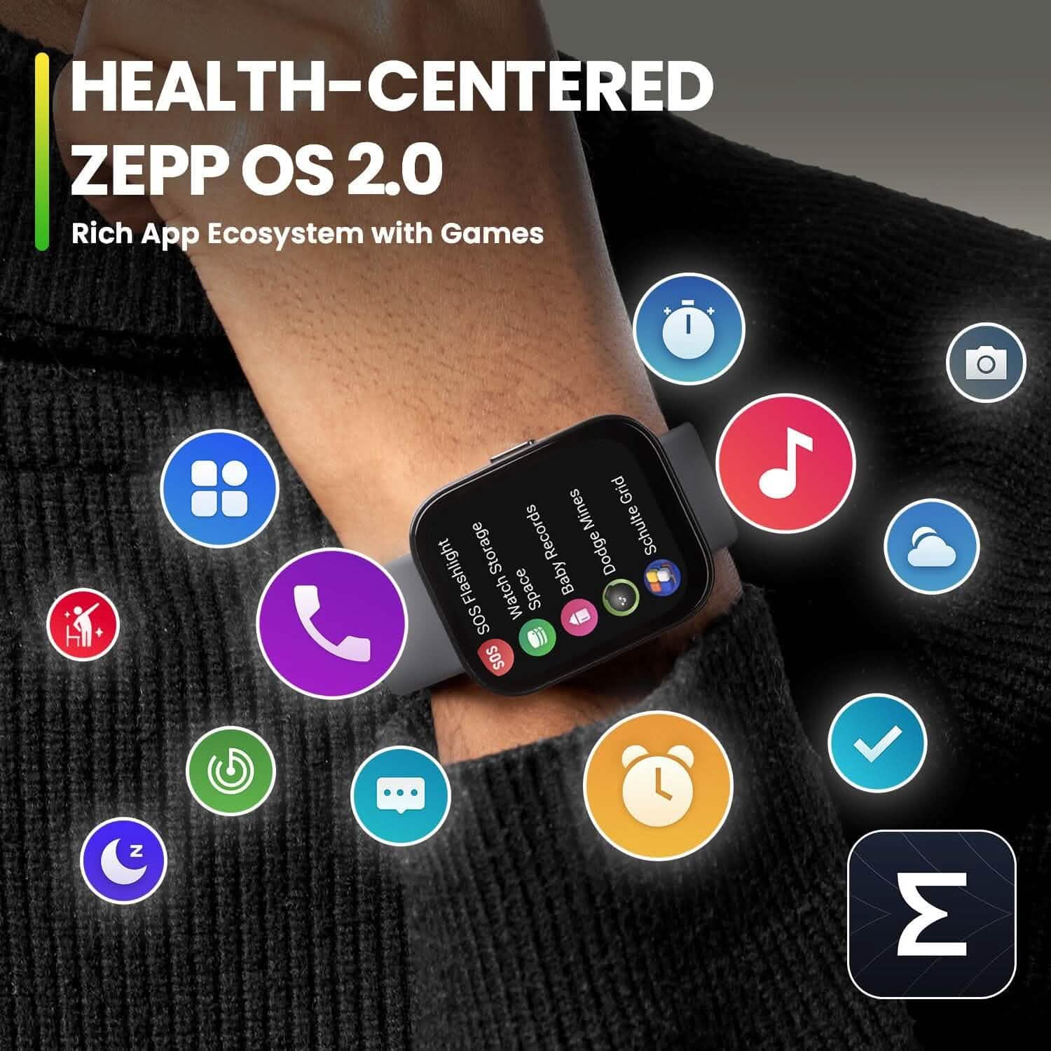 Amazfit Bip 5 Smart Watch with Ultra Large Screen, Bluetooth Calling and Alexa Built-in  (Refurbished) DailySale