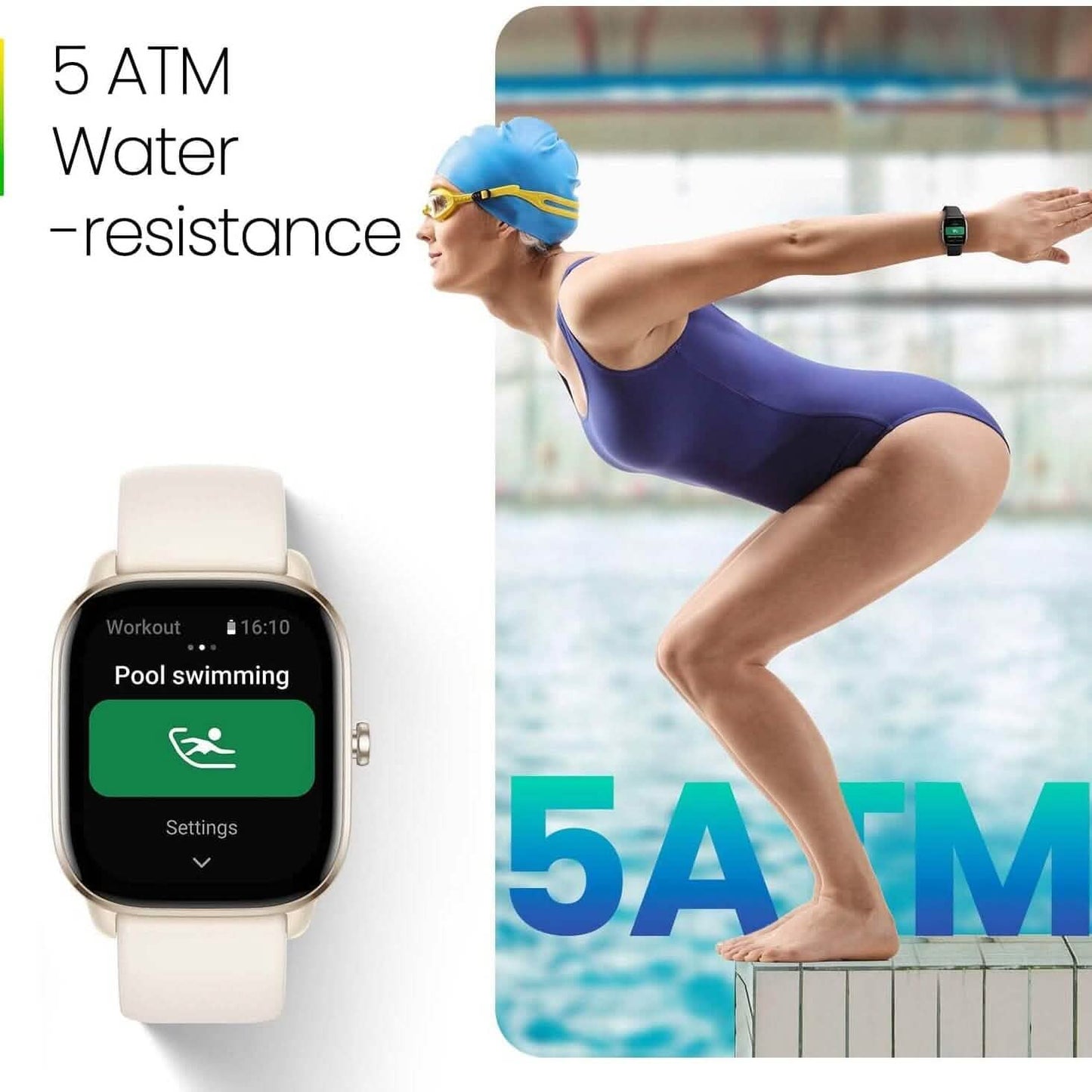 Amazfit GTS 4 Mini Smart Watch  (Refurbished) DailySale