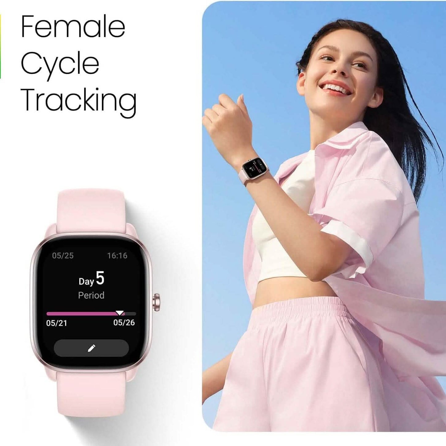 Amazfit GTS 4 Mini Smart Watch  (Refurbished) DailySale