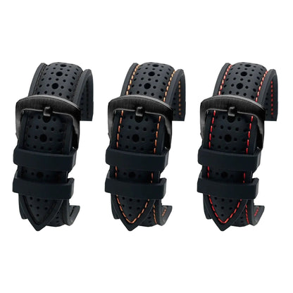 Amazfit Balance, GTR, GTS & Bip Stitched Perforated Silicone Band BandsCo Straps