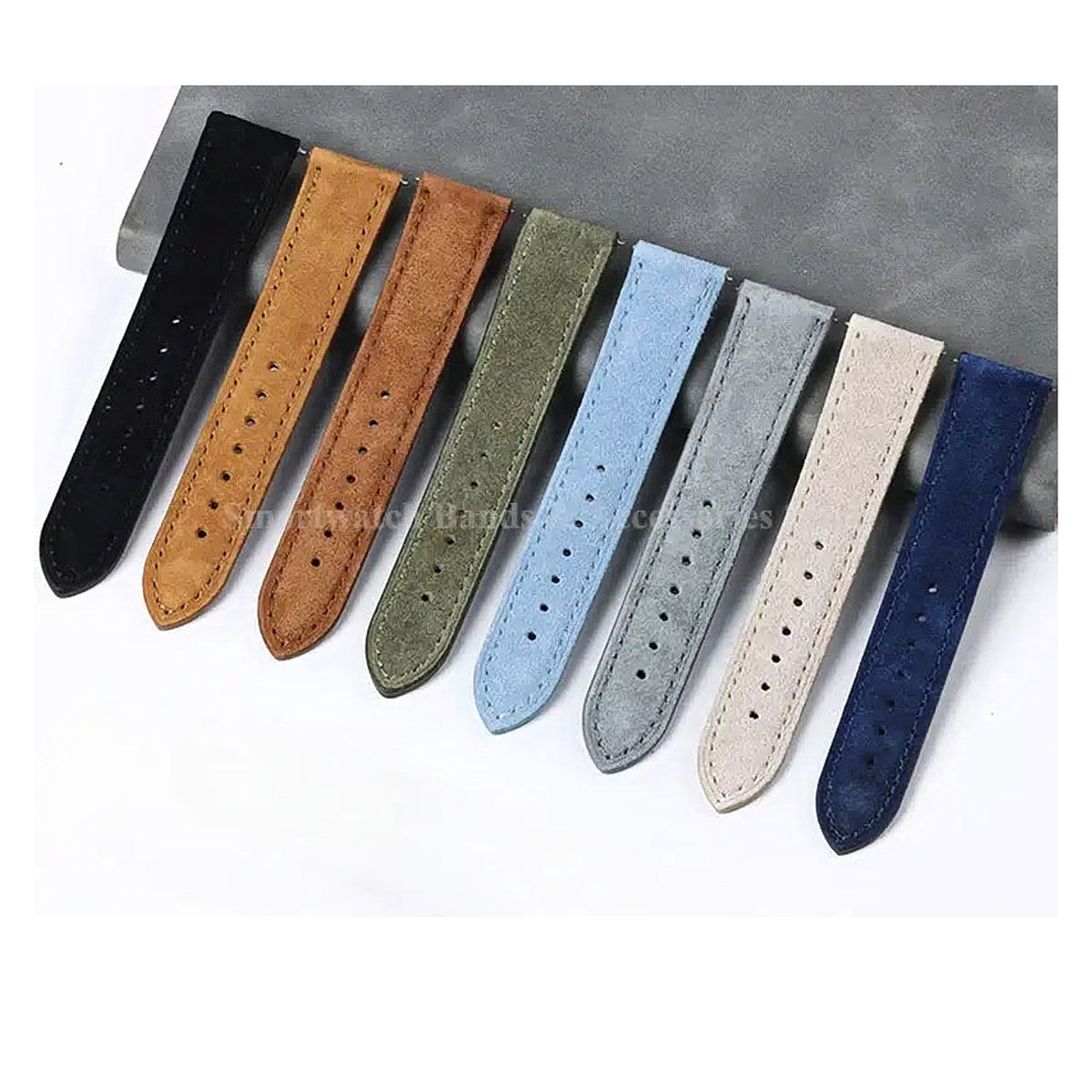 Amazfit Balance, GTR, GTS & Bip Vintage Suede Leather Band BandsCo Straps