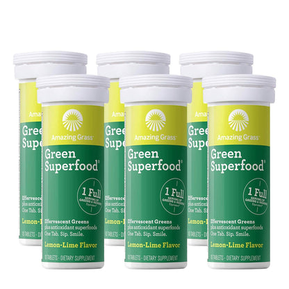Amazing Grass Green Superfood Water Flavoring Tablet with Antioxidants and Alkalizing Greens DailySale
