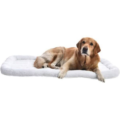 Amazon Basics Faux Sherpa Padded Bolster Pet Bed DailySale