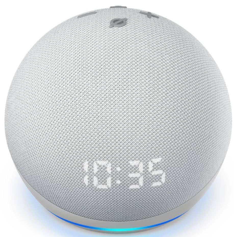 Amazon Echo Dot (4th Gen) Smart Speaker with Clock and Alexa DailySale