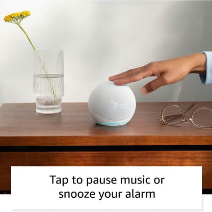 Amazon Echo Dot (5th Gen) with Clock  (Refurbished) DailySale