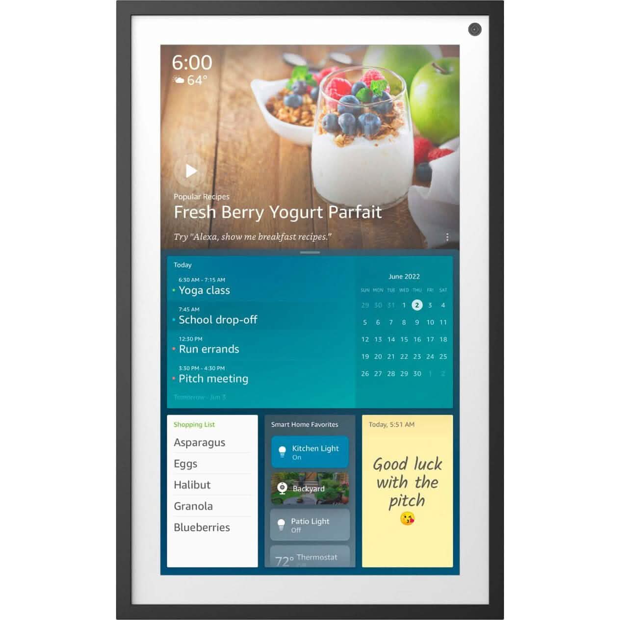 Amazon Echo Show 15 15.6 inch Smart Display with Alexa and Fire TV (Refurbished) DailySale
