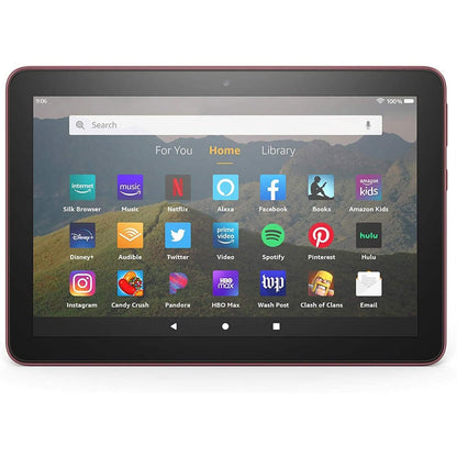 Amazon Fire HD 8 10th Generation 8-Inch Tablet 32GB Plum DailySale