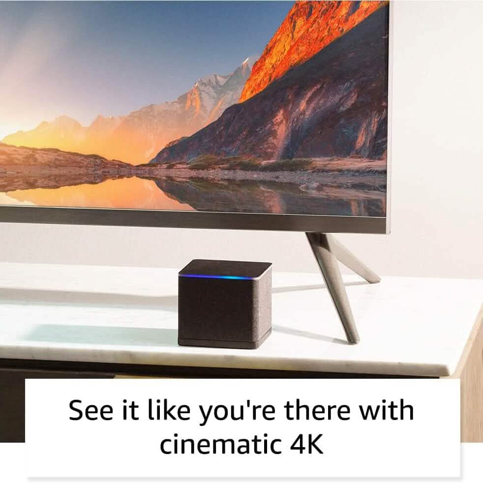 Amazon Fire TV Cube with Alexa (Refurbished) DailySale