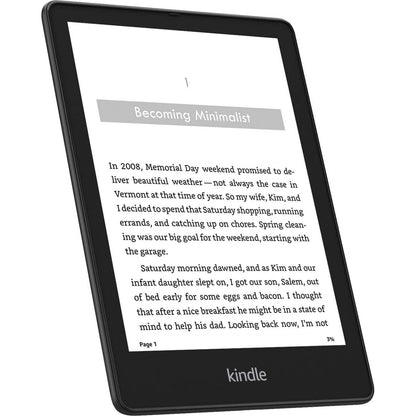 Amazon Kindle Paperwhite Signature Edition 32GB - Black DailySale