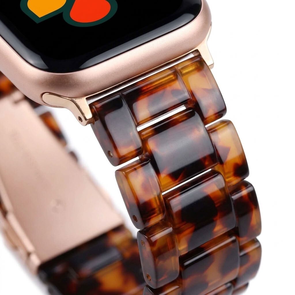 Amber Resin Strap Anhem
