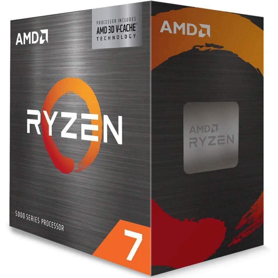 AMD Ryzen™ 7 5800X 8-core, 16-Thread Desktop Processor with AMD 3D V-Cache™ Technology (Refurbished) DailySale