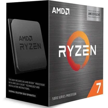 AMD Ryzen™ 7 5800X 8-core, 16-Thread Desktop Processor with AMD 3D V-Cache™ Technology (Refurbished) DailySale
