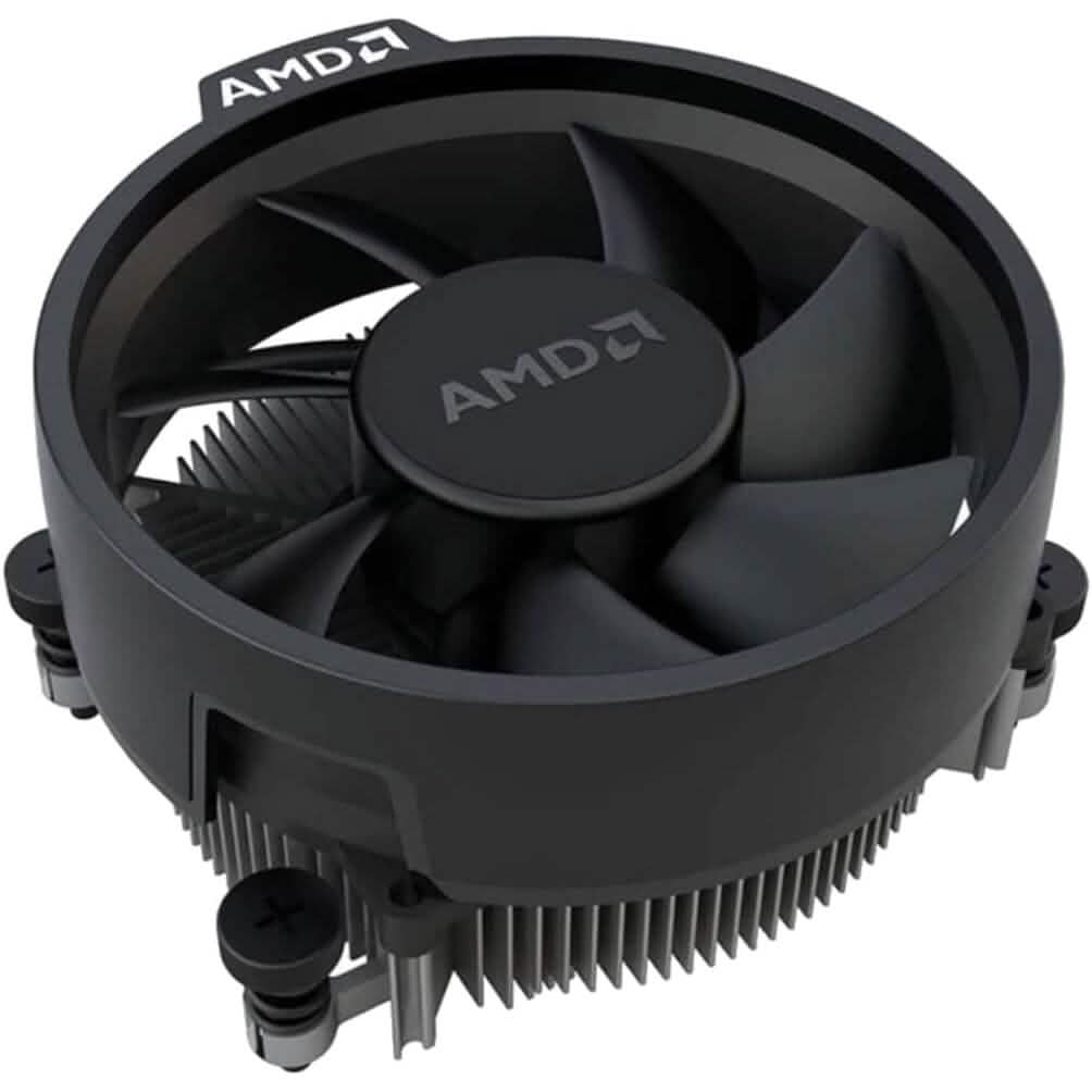AMD Wraith Stealth Socket AM4 4-Pin Connector CPU Cooler with Aluminum Heatsink & 3.93-Inch Fan (Slim)  (Refurbished) DailySale