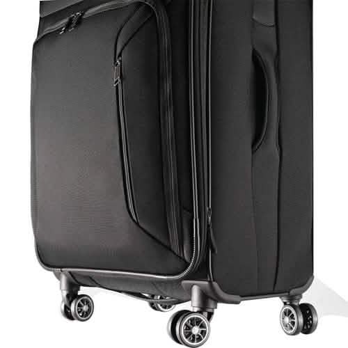 American Tourister 25" Zoom Spinner Expandable Suitcase Luggage DailySale
