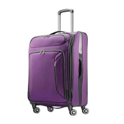 American Tourister 25" Zoom Spinner Expandable Suitcase Luggage DailySale