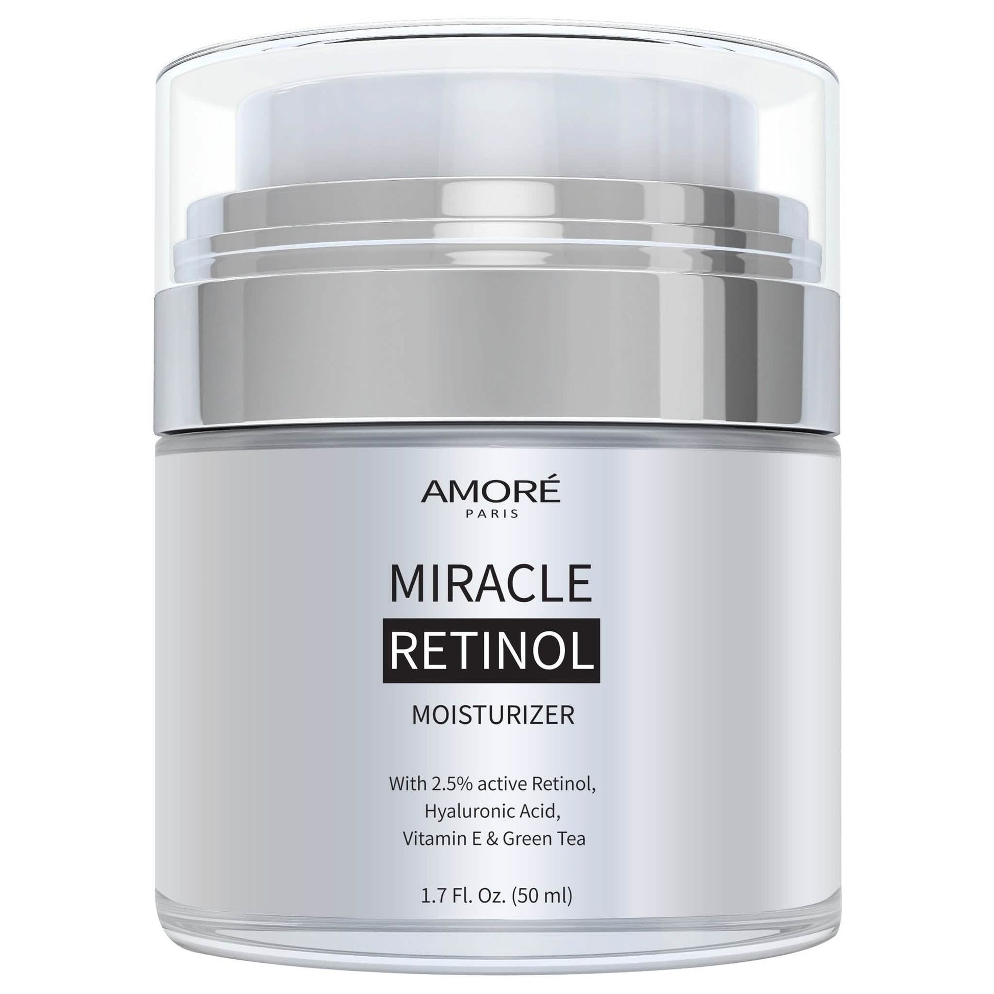 AMORÉ PARIS Retinol 2.5% High Potency Anti-Aging Moisturizer - 1.7 Fl. Oz. DailySale