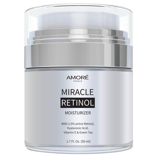 AMORÉ PARIS Retinol 2.5% High Potency Anti-Aging Moisturizer - 1.7 Fl. Oz. DailySale