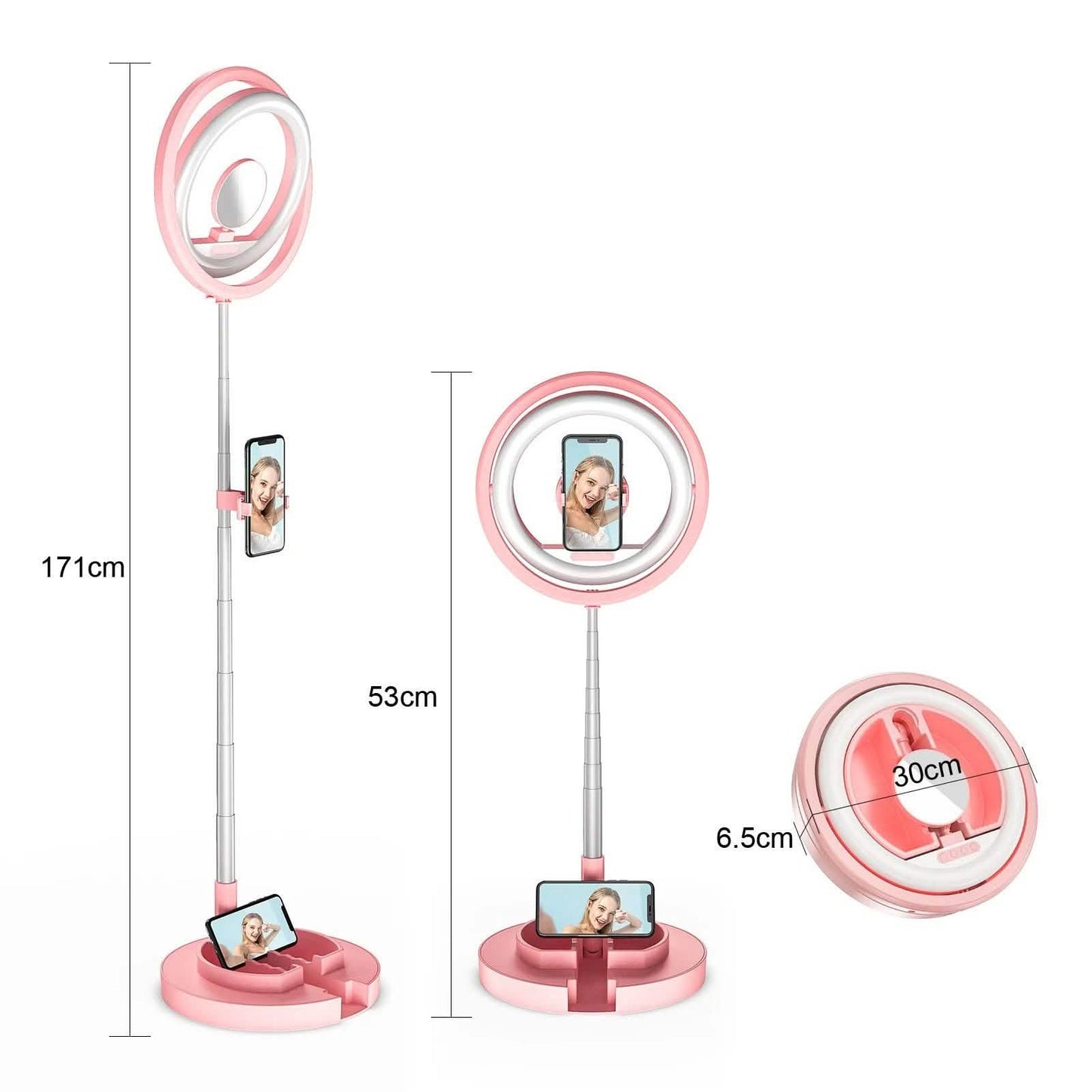 Andoer JMT2 PRO 360¬∞ Rotatable Mini Ring Light DailySale