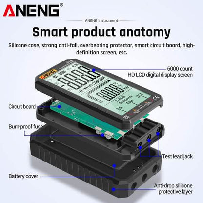 ANENG 4.7-Inch LCD Display 6000 Count AC/DC Digital Multimeter DailySale