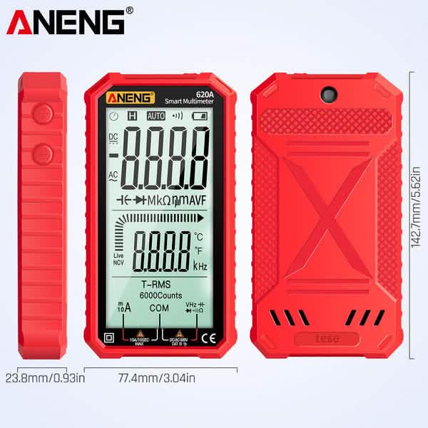 ANENG 4.7-Inch LCD Display 6000 Count AC/DC Digital Multimeter DailySale