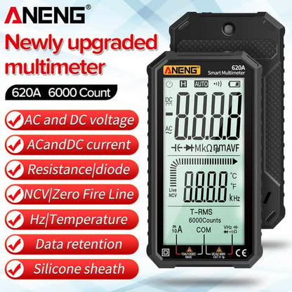 ANENG 4.7-Inch LCD Display 6000 Count AC/DC Digital Multimeter DailySale