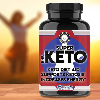 Angry Supplements Super Keto BHB Burn Fat, Increase Energy and Focus DailySale