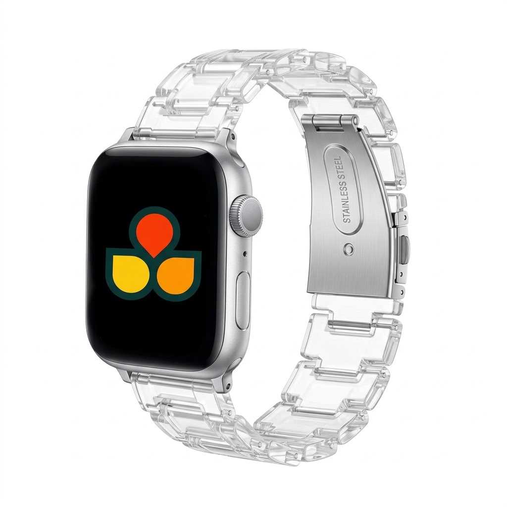 Amber Resin Strap Anhem