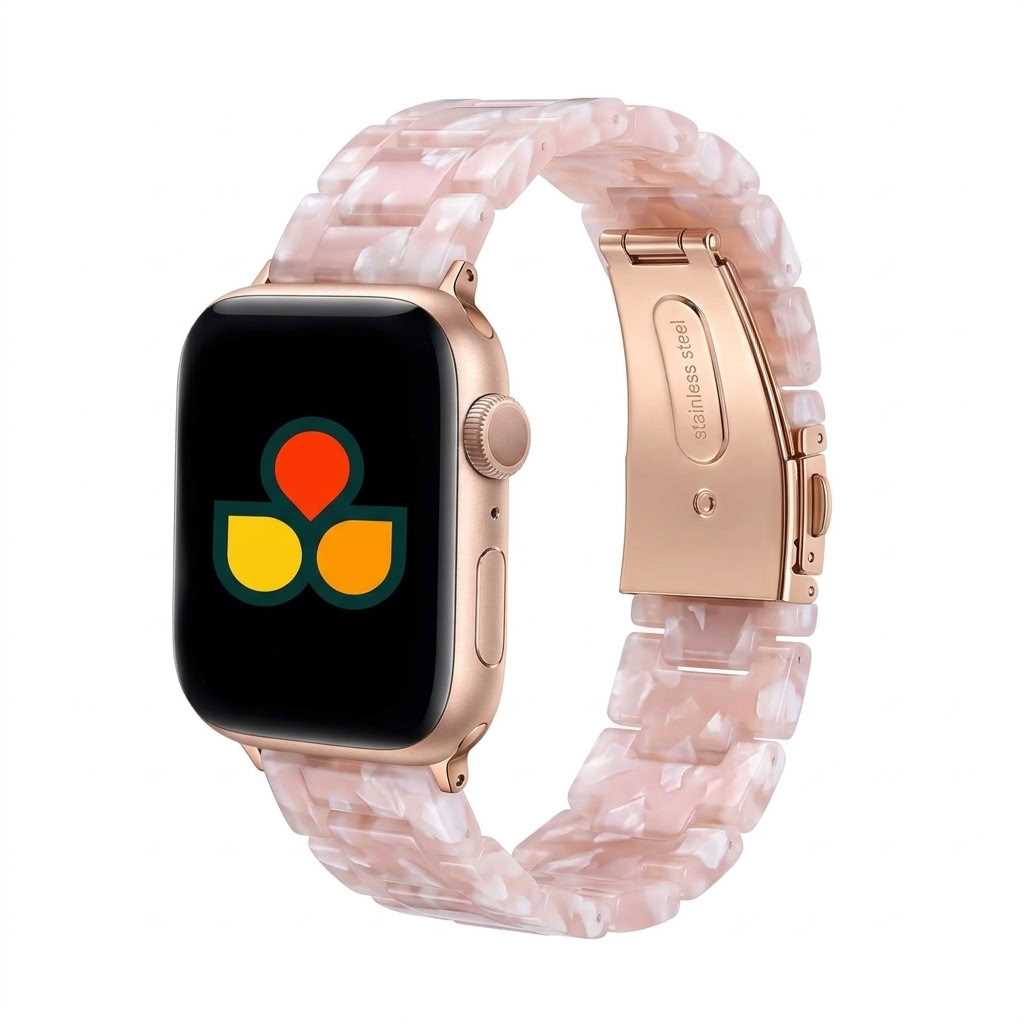 Amber Resin Strap Anhem