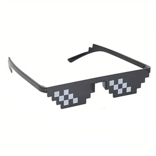 Anime Pixel Mosaic Funny Party Glasses DailySale
