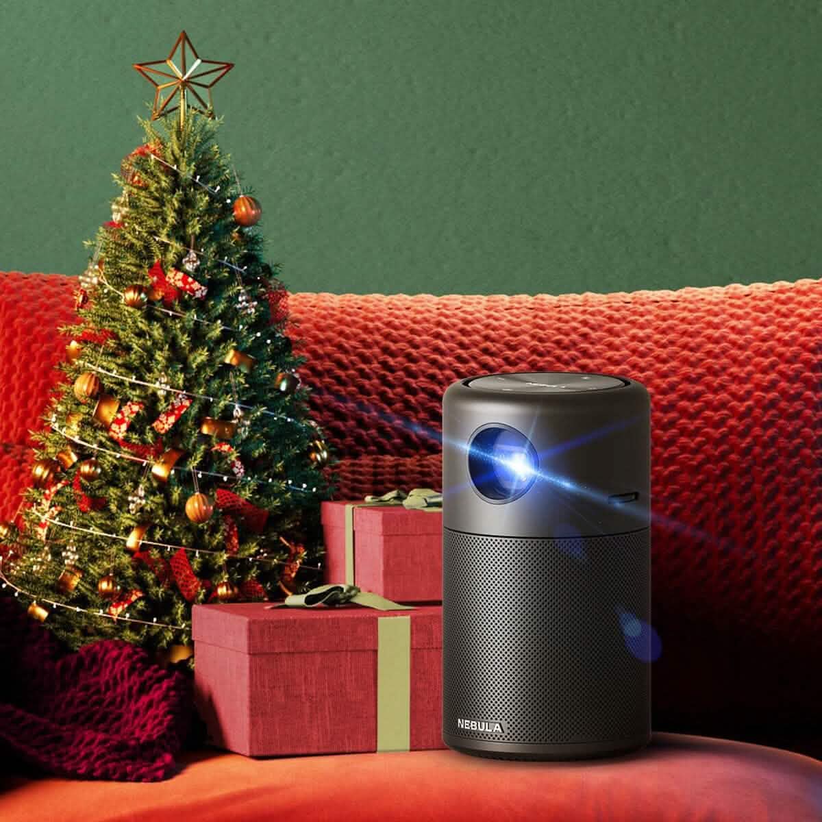 Anker NEBULA Capsule Smart Wi-Fi Mini Projector  (Refurbished) DailySale