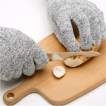 Anti-Cut Gloves 5 Grade Safety Cut Proof Stab Resistant Stainless Steel DailySale