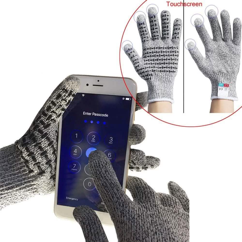 Anti-Cut Gloves 5 Grade Safety Cut Proof Stab Resistant Stainless Steel DailySale