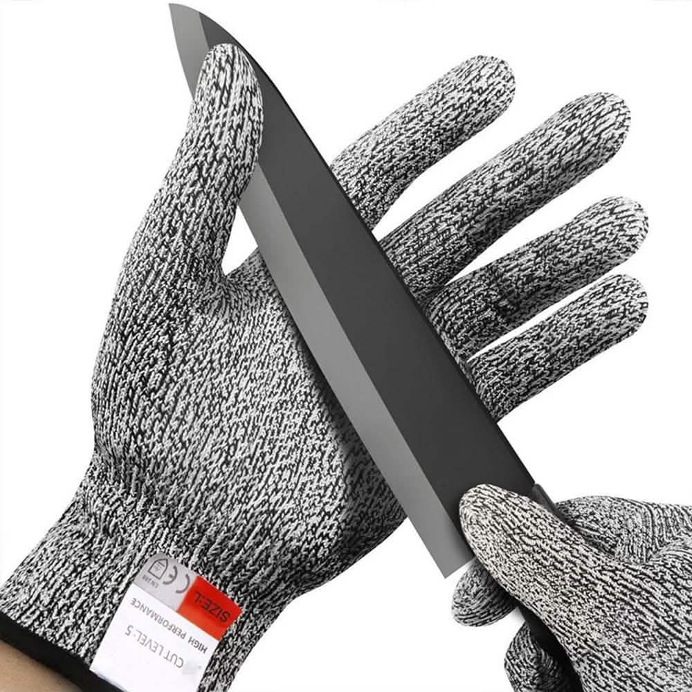 Anti-Cut Gloves 5 Grade Safety Cut Proof Stab Resistant Stainless Steel DailySale