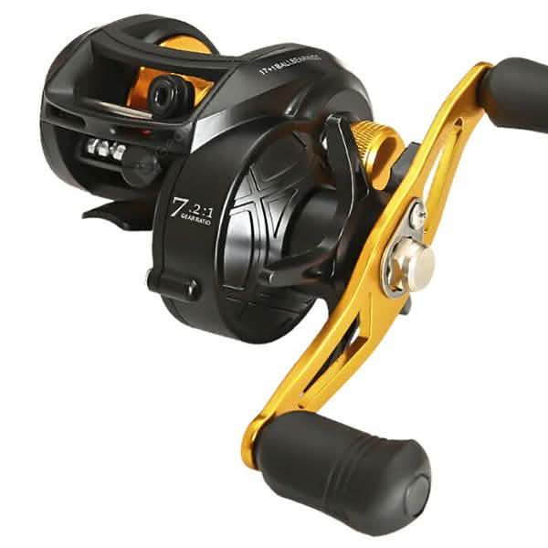 Anti-explosion Line Magnetic Brake Long-throw Fishing Reel Water Drop Wheel DailySale