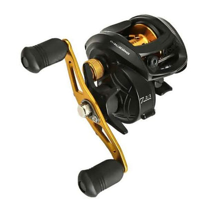 Anti-explosion Line Magnetic Brake Long-throw Fishing Reel Water Drop Wheel DailySale