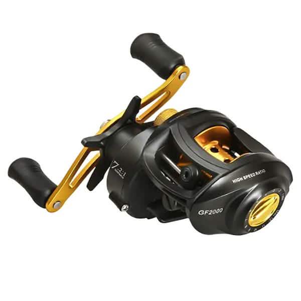 Anti-explosion Line Magnetic Brake Long-throw Fishing Reel Water Drop Wheel DailySale