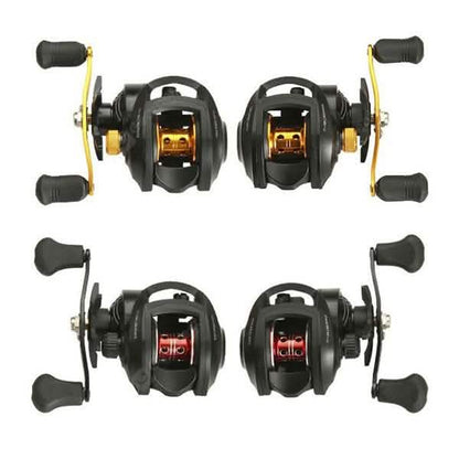 Anti-explosion Line Magnetic Brake Long-throw Fishing Reel Water Drop Wheel DailySale