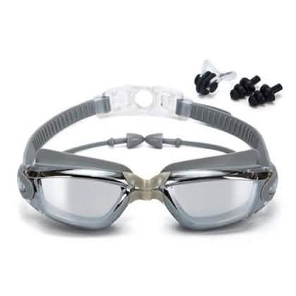 Anti-Fog Swim Goggles with Earplugs DailySale