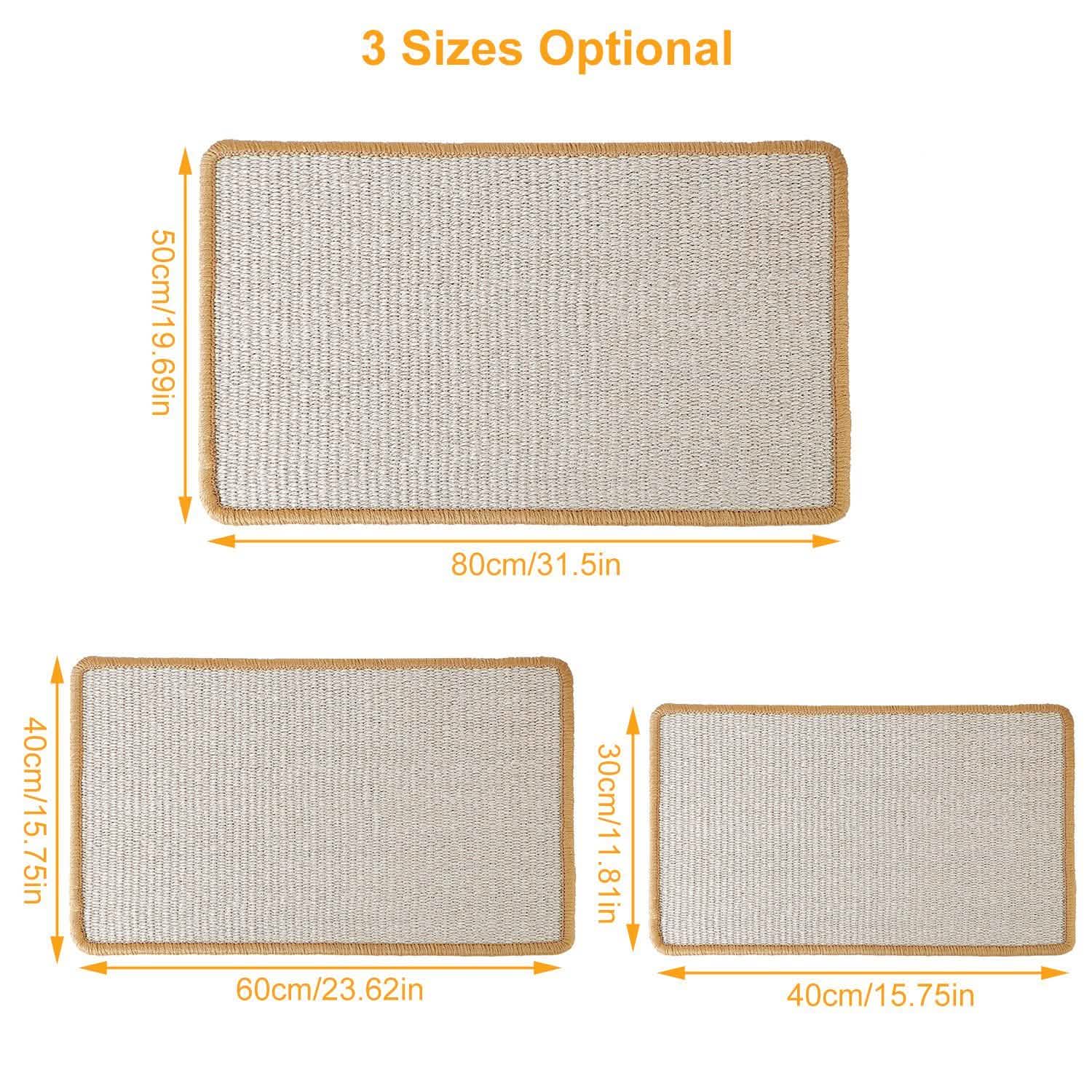 Anti-Slip Mat Horizontal Cat Floor Scratching Pad Rug DailySale