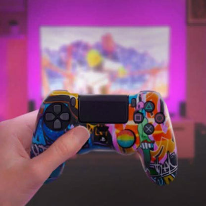 Anti-slip PS4 Silicone Cover & Thumb Grip Set DailySale