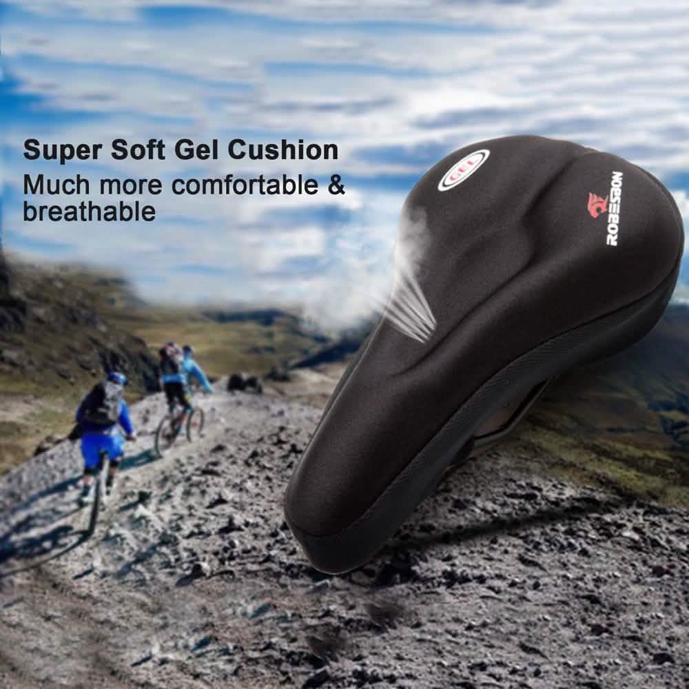 Anti-Slip Silicone Gel Pad Cushion Seat - Saddle Cover for Bike Bicycle Cycling DailySale