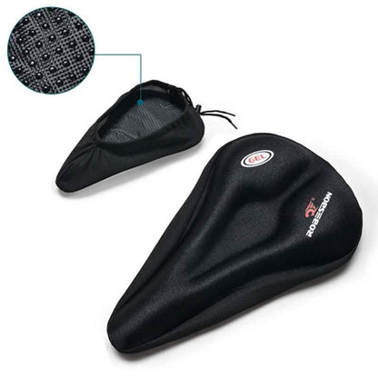 Anti-Slip Silicone Gel Pad Cushion Seat - Saddle Cover for Bike Bicycle Cycling DailySale