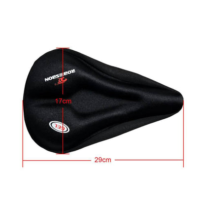Anti-Slip Silicone Gel Pad Cushion Seat - Saddle Cover for Bike Bicycle Cycling DailySale