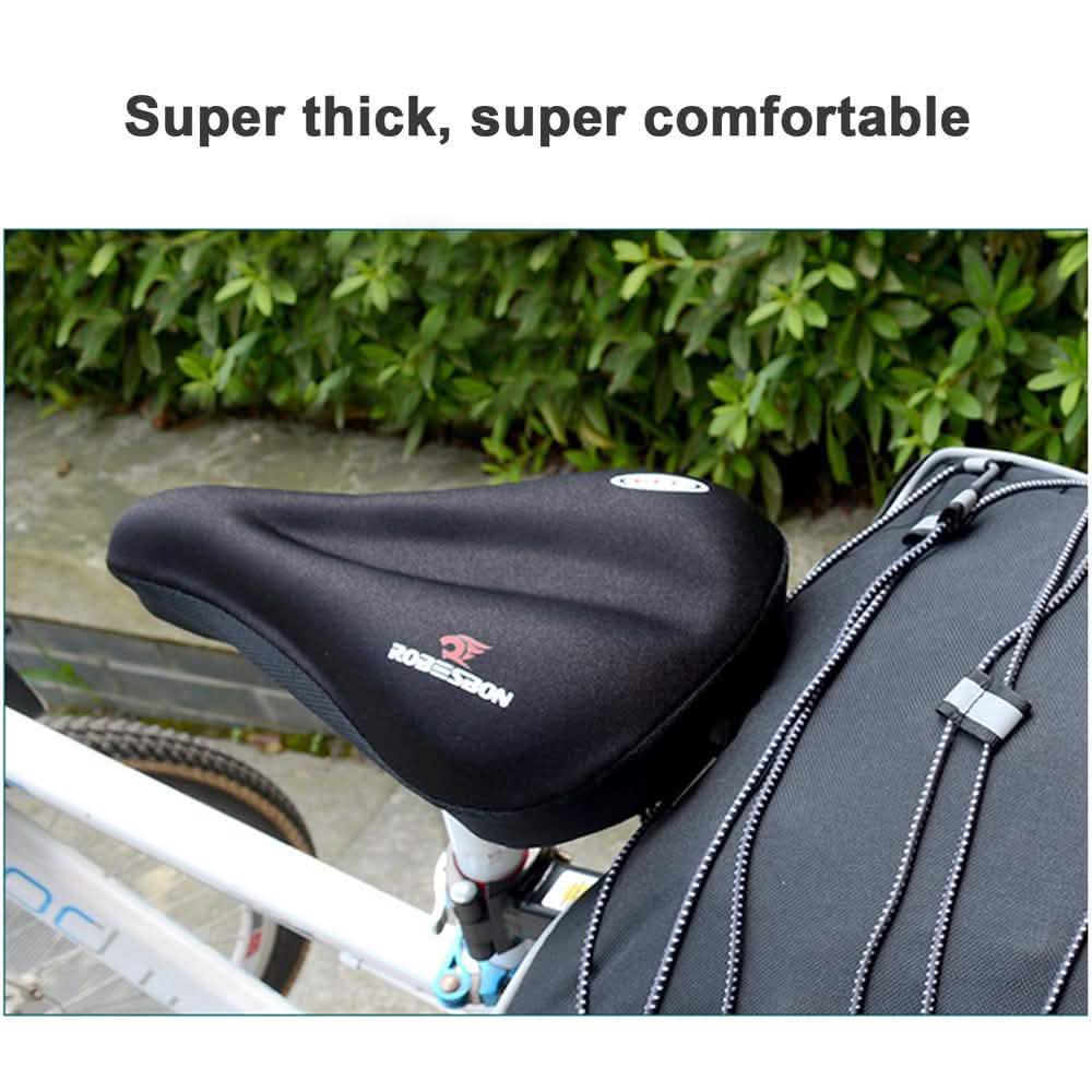 Anti-Slip Silicone Gel Pad Cushion Seat - Saddle Cover for Bike Bicycle Cycling DailySale