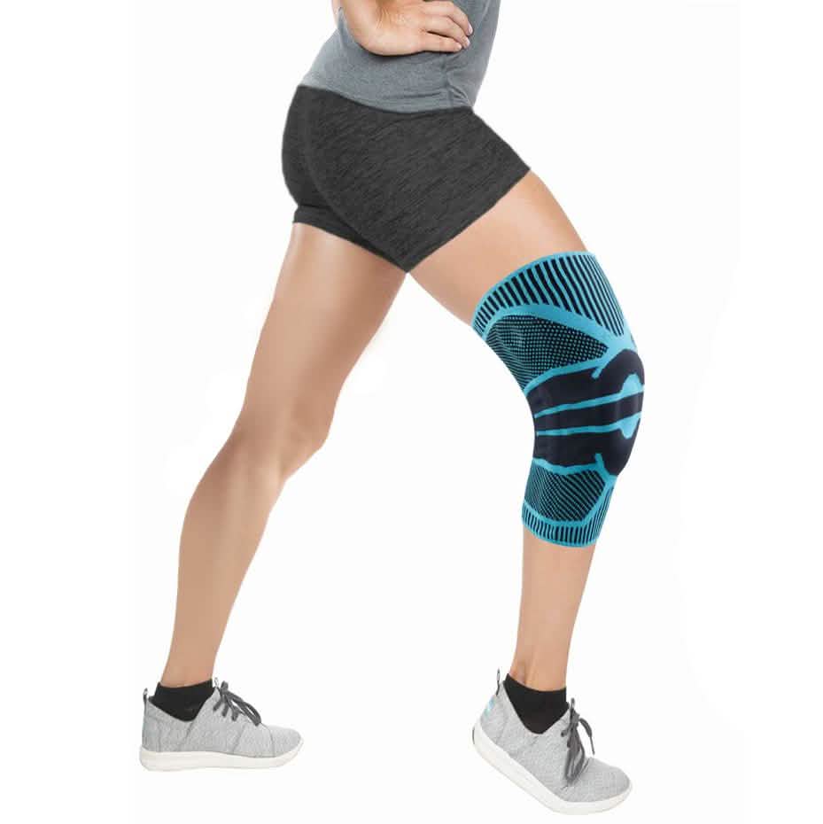 Anti Slip Springs Stabilizers Knee Compression Support Sleeve With Patella Gel Pad DailySale