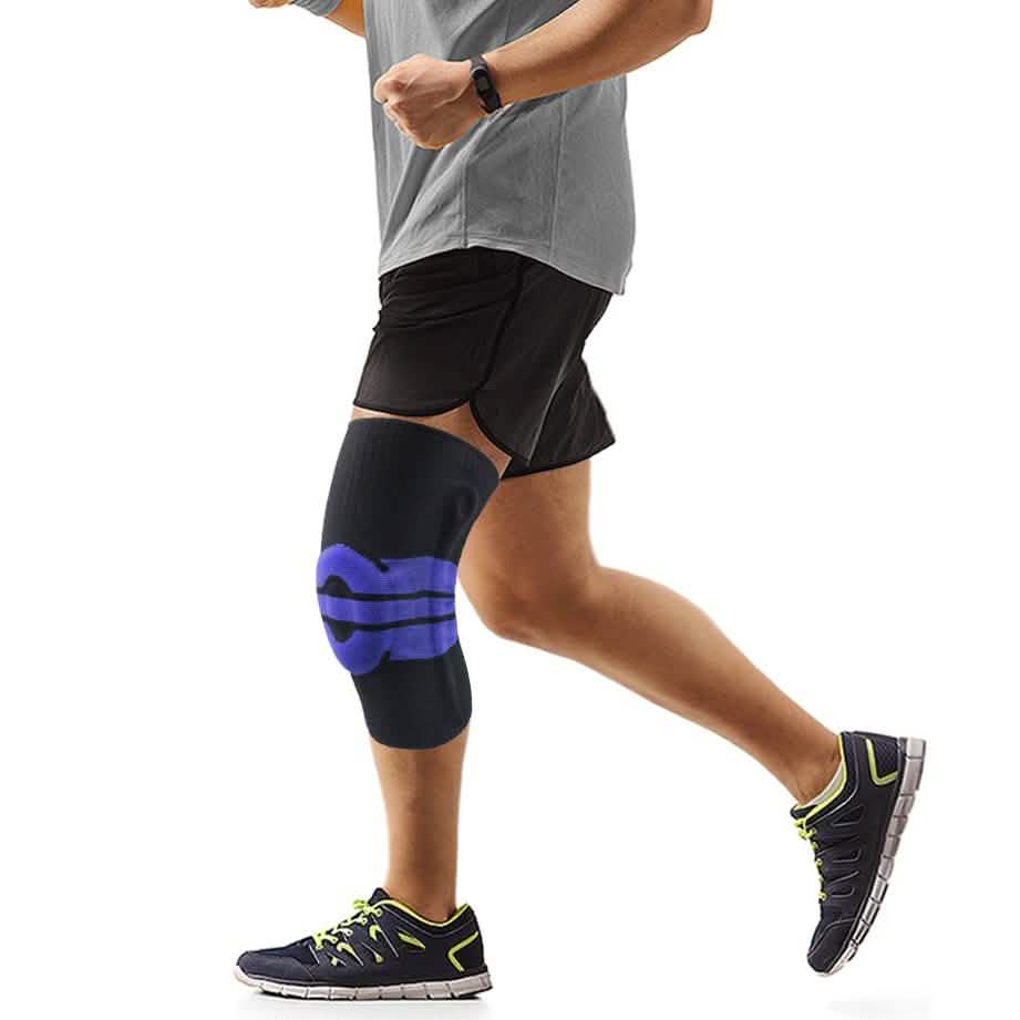 Anti Slip Springs Stabilizers Knee Compression Support Sleeve With Patella Gel Pad DailySale