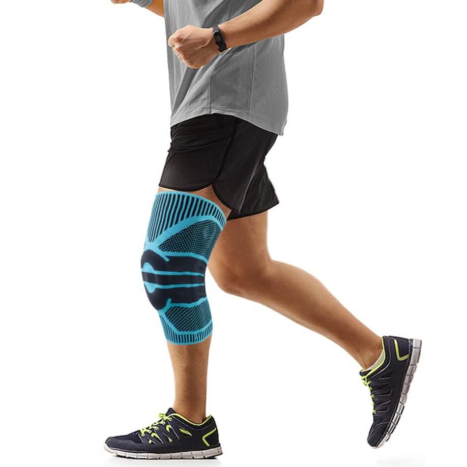 Anti Slip Springs Stabilizers Knee Compression Support Sleeve With Patella Gel Pad DailySale