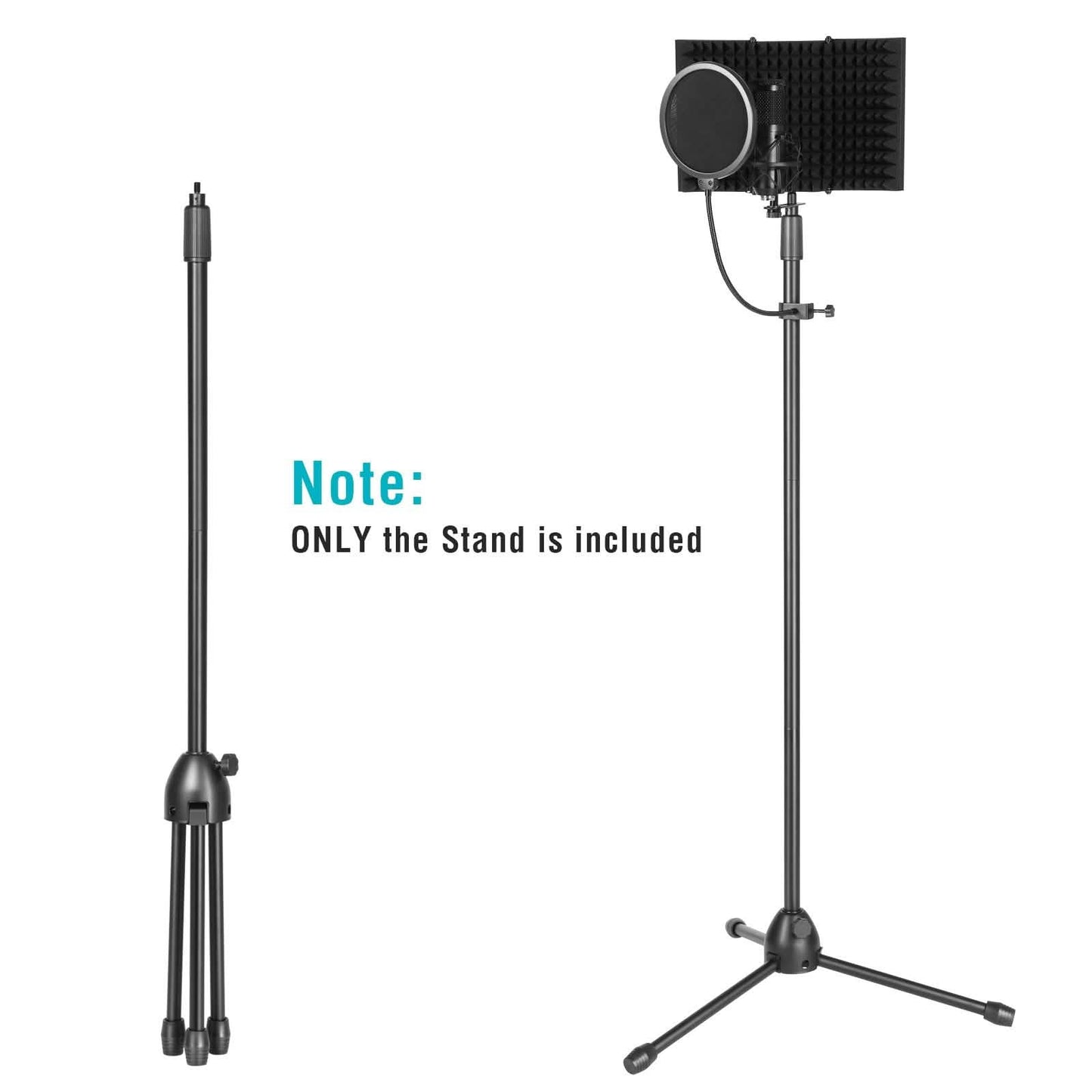 Anti-slip Tripod Condenser Microphone Stand DailySale