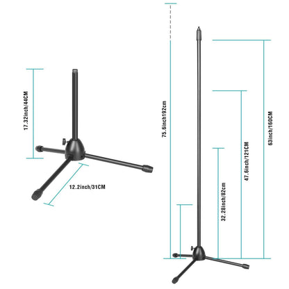 Anti-slip Tripod Condenser Microphone Stand DailySale