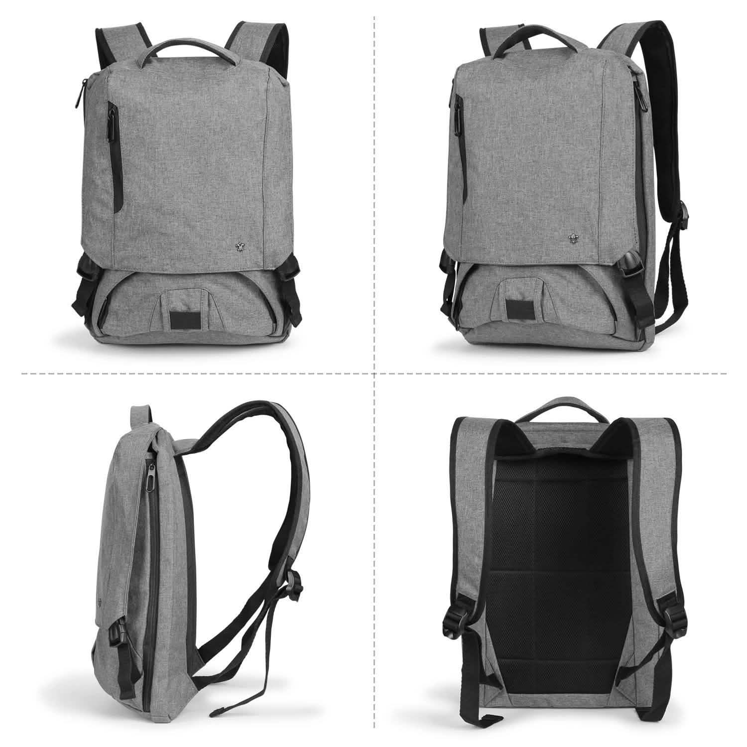 Anti-theft 14Inch Laptop Computer Backpack for Travel Waterproof Business School DailySale